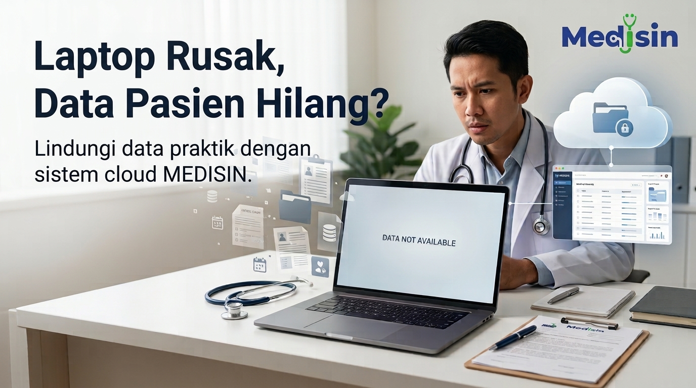Laptop Rusak, Data Pasien Bertahun-tahun Ikut Hilang — Risiko yang Jarang Dipikirkan Sampai Terjadi