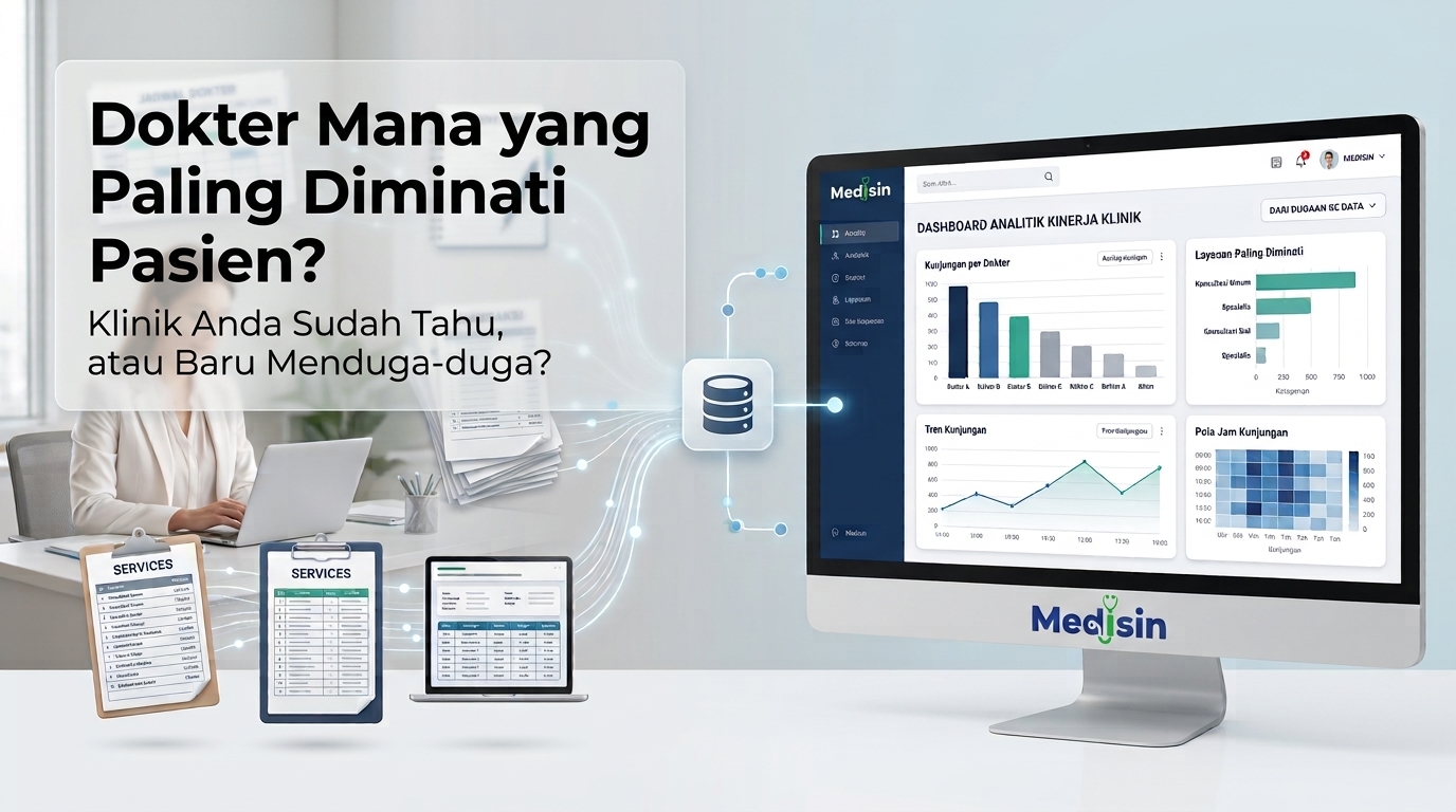 Dokter Mana yang Paling Diminati Pasien? Klinik Anda Sudah Tahu, atau Baru Menduga-duga?
